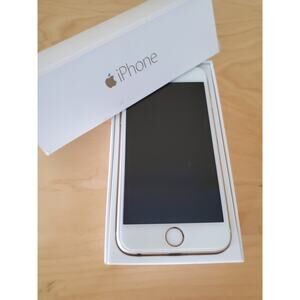 TO LIST  Apple Iphone 6 A1586 Gold Sprint Locked Working  w Box